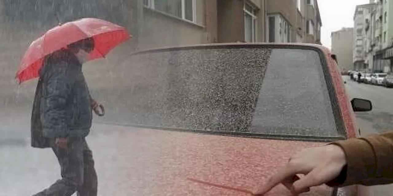Meteoroloji uyardı! Sağanak yağış ve toz taşınımına dikkat!