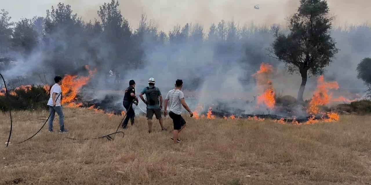 Muğla Büyükşehir ekipleri 6 Ayda 380 anız yangınına müdahale etti
