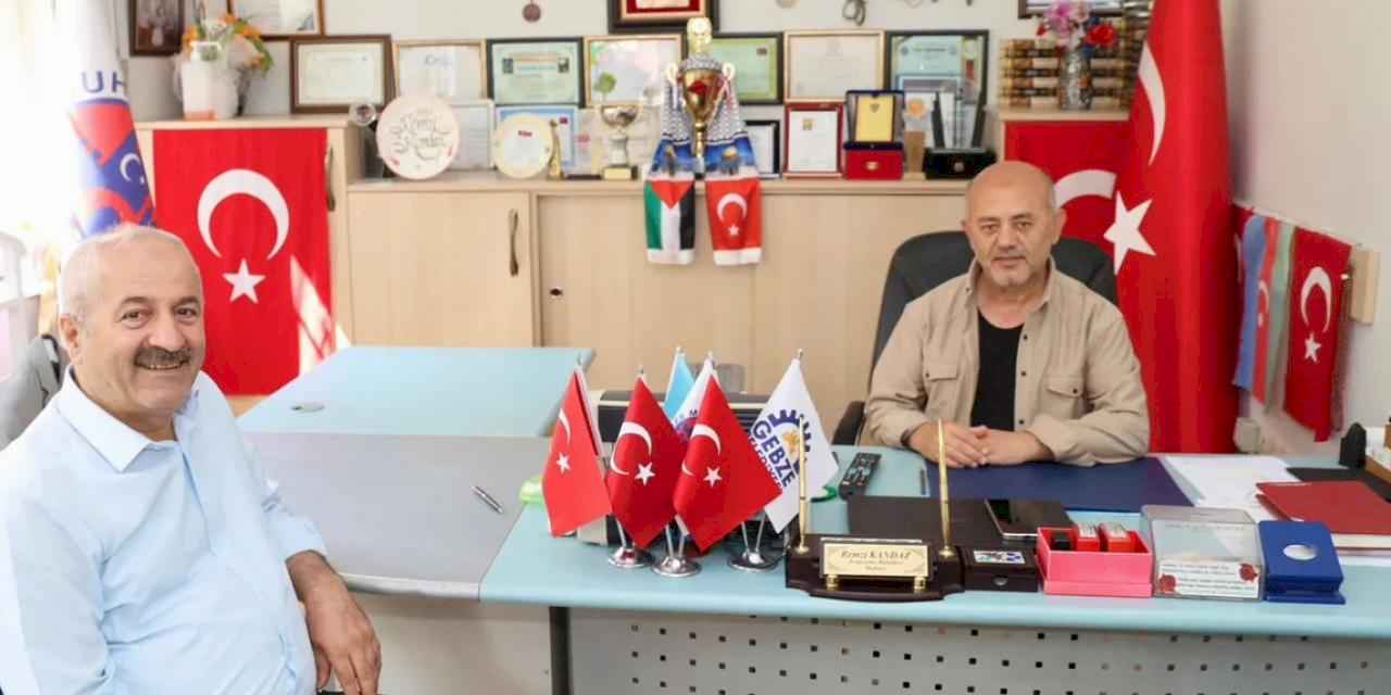 Gebze'de Başkan Büyükgöz'den muhtarlara ziyaret