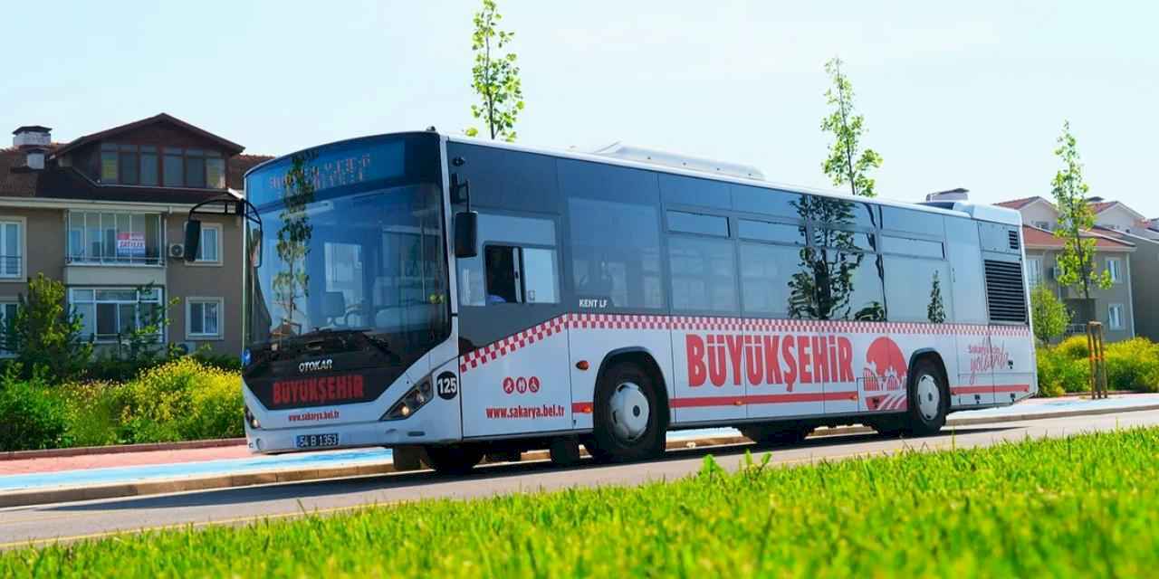 Sakarya Büyükşehir'den sefer saatlerine LGS ayarlaması