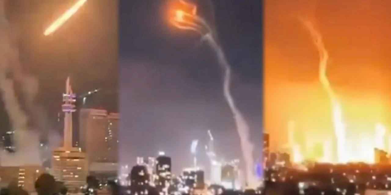 İran İsrail’e füze yağdırdı, radyasyon ve kimyasal sızıntı tehlikesi