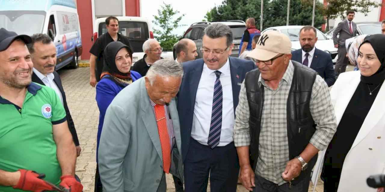 Başkan Genç’ten huzurevi sakinlerine ziyaret
