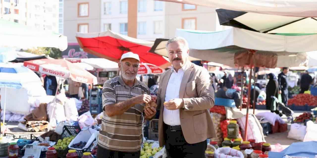 Kayseri Melikgazi'de köy pazarına başvurular başlıyor