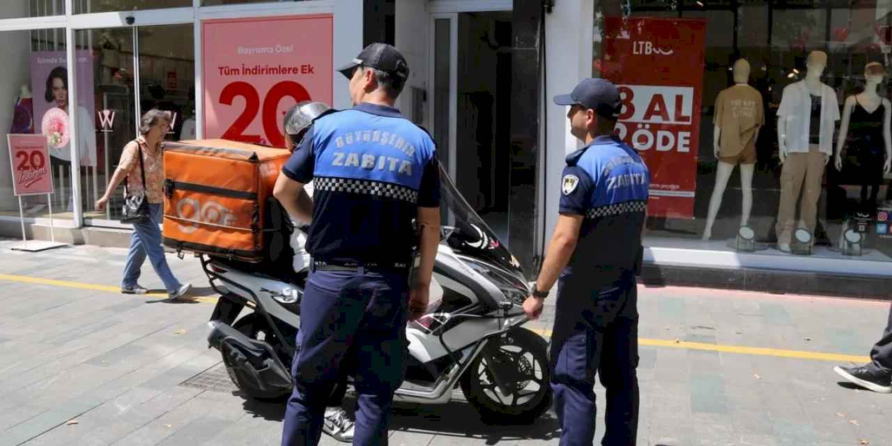 Kocaeli'de yaya güvenliği için motosikletlilere sıkı denetim