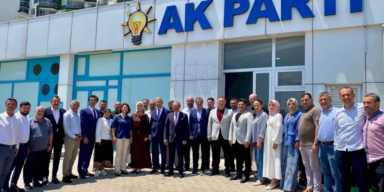 Denizli Milletvekili Şahin Tin'den Mudanya'da teşkilat çalışması