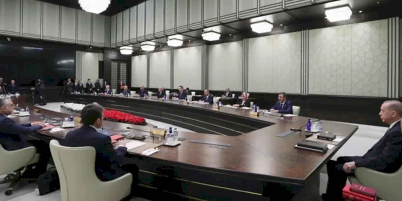 Kabine bugün Beştepe'de toplanıyor