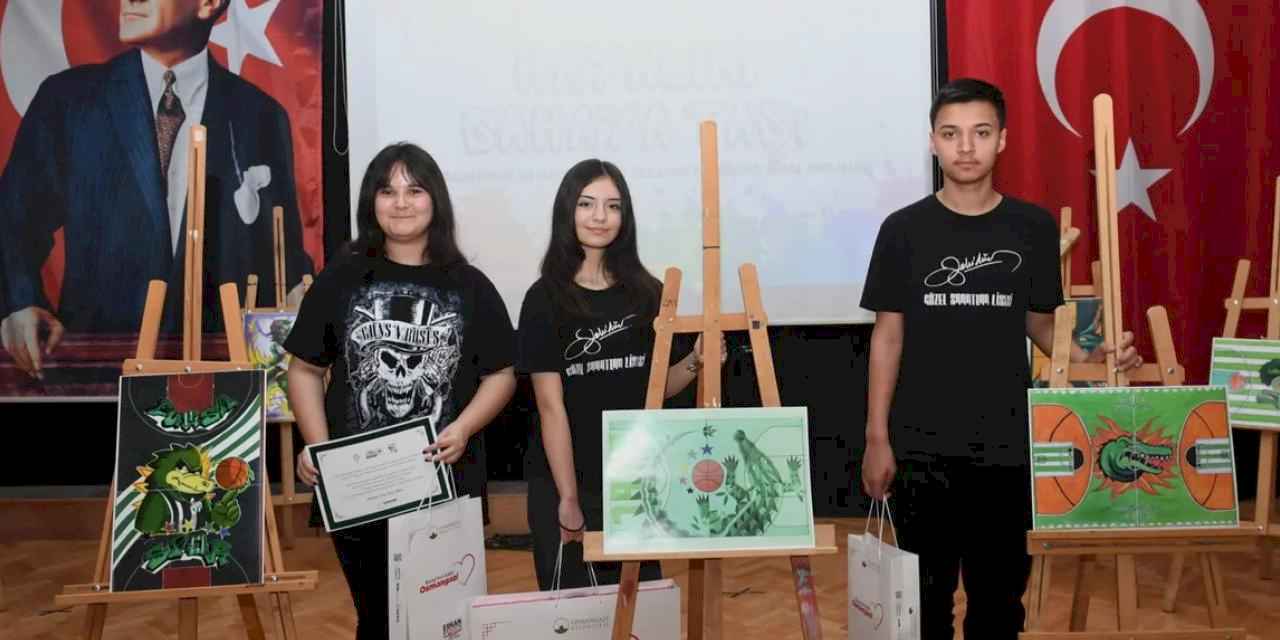 Bursa Osmangazi’deki basketbol sahaları Bursaspor ruhuyla güzelleşecek