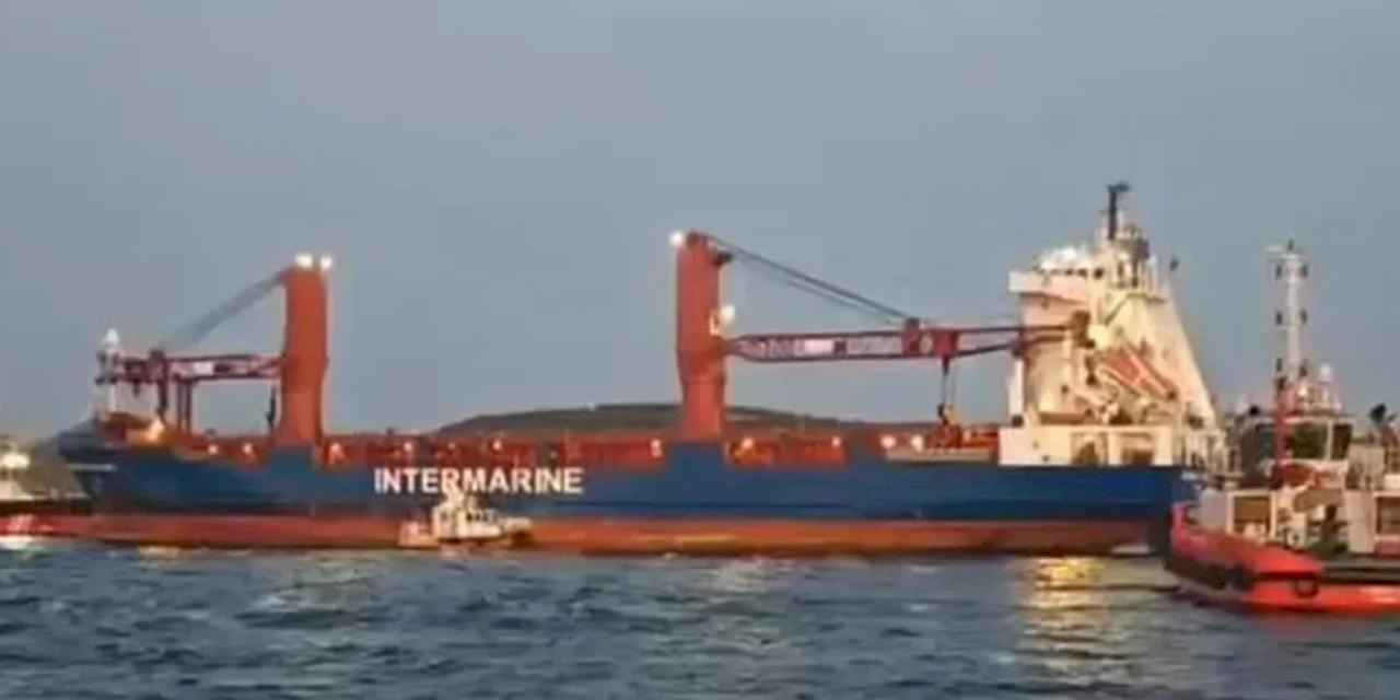 Çanakkale Boğazı’nda yangın paniği! Boğaz trafiği yeniden açıldı