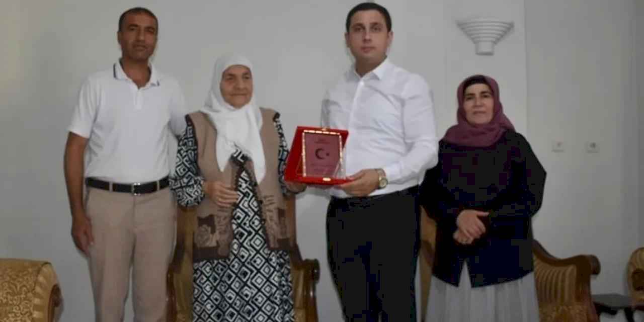 Batman Sason Kaymakamı’ndan şehit ailelerine anlamlı ziyaret