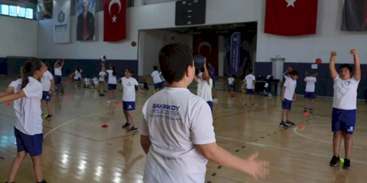 Bakırköylü çocuklar yaz boyunca spora doyacak!