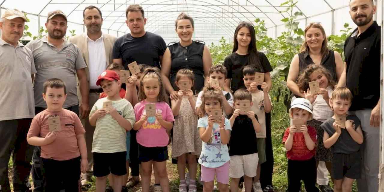 Bursa Gemlik'te Uğur Böcekleri doğayla buluştu