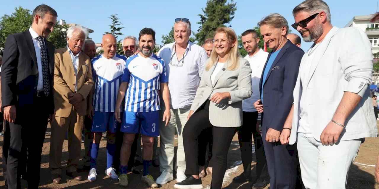 Türk futboluna yıldızlar yetiştiren yüce spor’un tesisi yenilendi