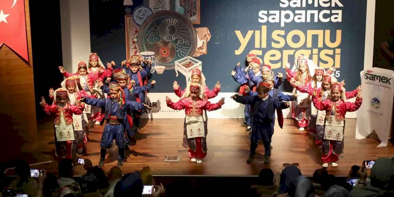 Sapanca SAMEK’te yılsonu sergisi heyecanı yaşandı