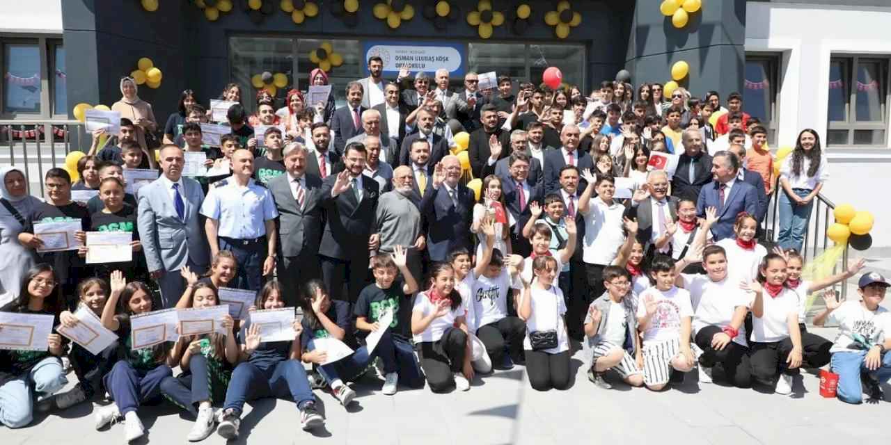 Kayseri Melikgazi'de karne heyecanı