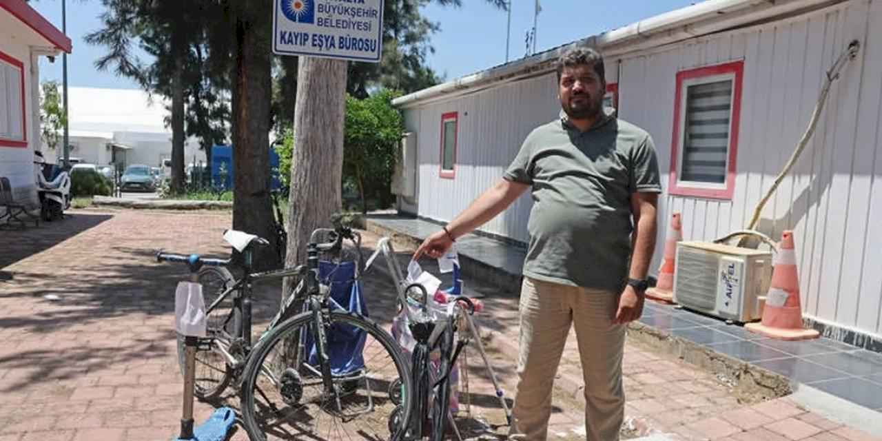 Antalya'da toplu taşımada unutulan eşyalar sahiplerini bekliyor