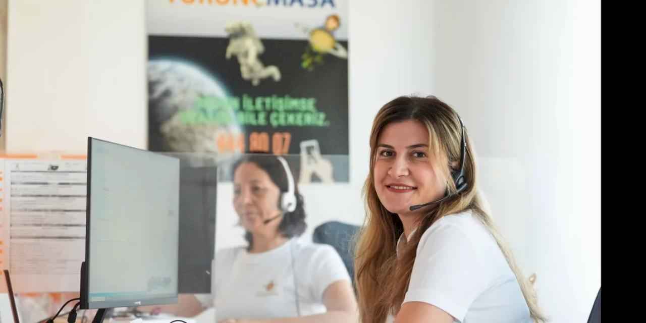 Antalya Muratpaşa'da Turunç Masa 21 bin 478 çağrı yanıtladı