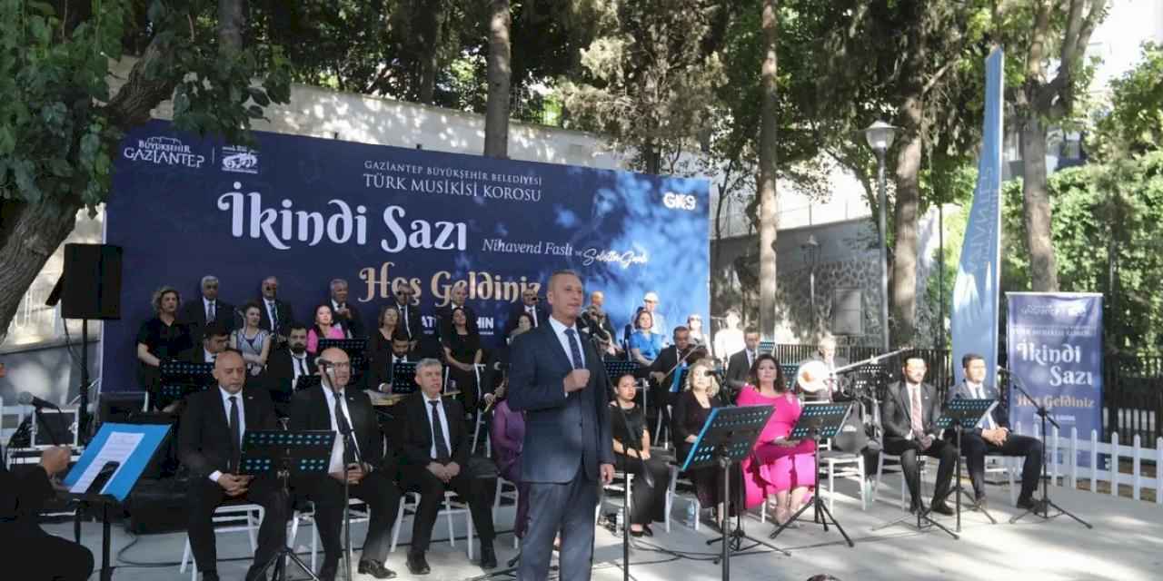 Gaziantep'te İkindi Sazı ile türküler yeniden yankılandı
