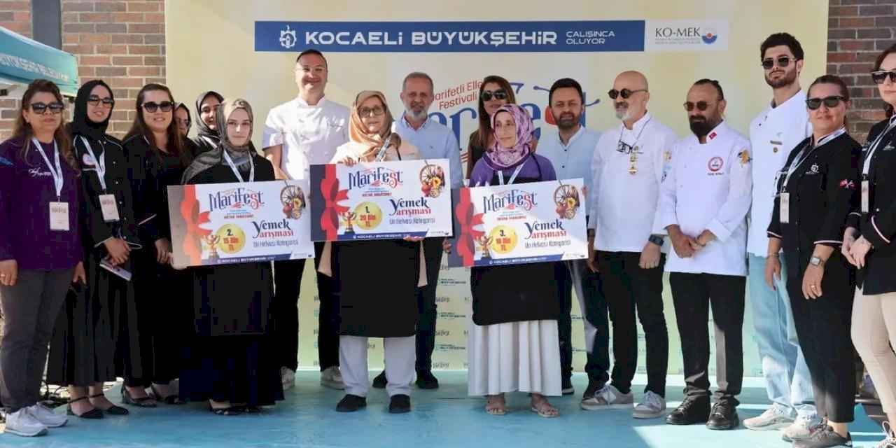 Lezzetle yarışan eller MARİFEST’te buluştu