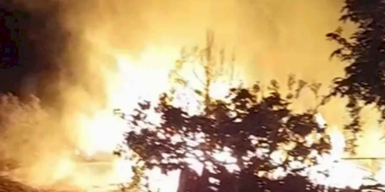 Bursa Mudanya'da bağ evinde yangın!