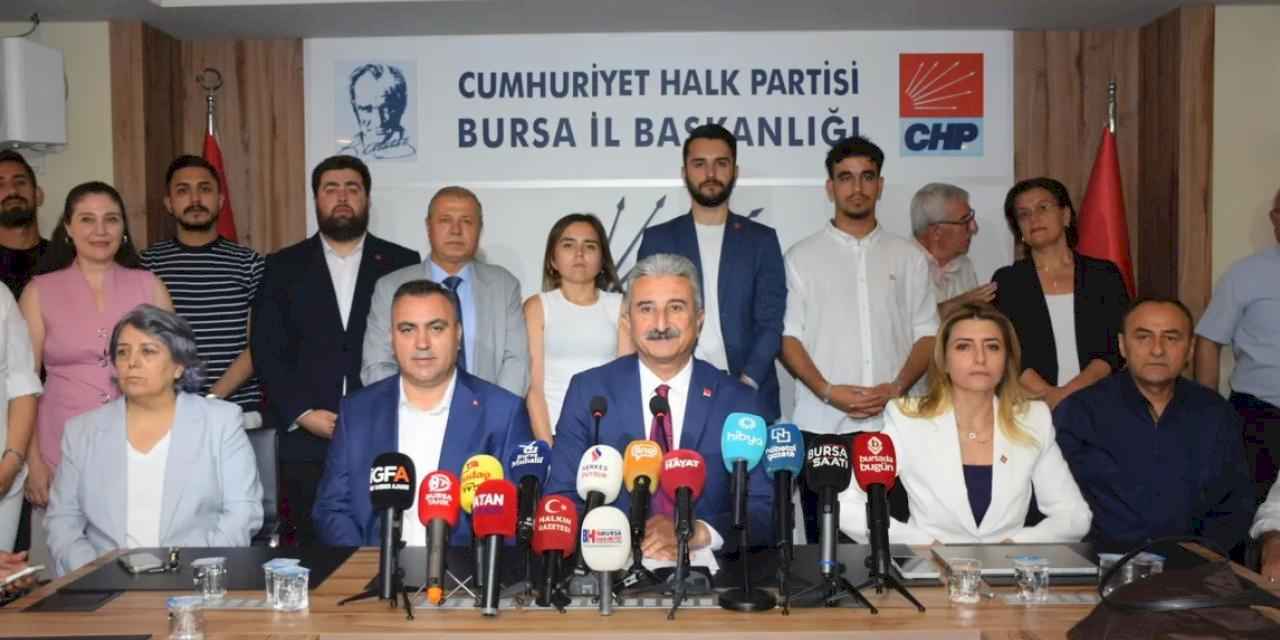 CHP Bursa'dan eğitim notu: Eğitim çöküyor, MEB sınıfta kaldı!
