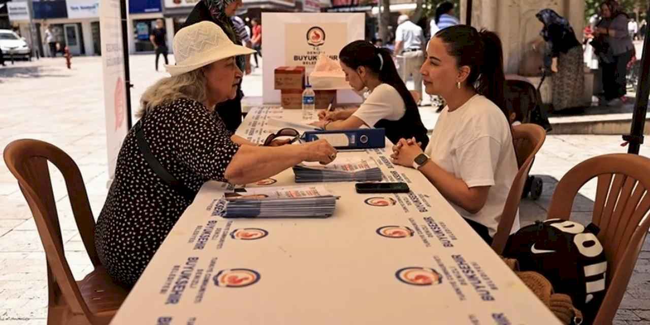 Denizli'de yaya öncelikli dönüşüme halktan güçlü destek