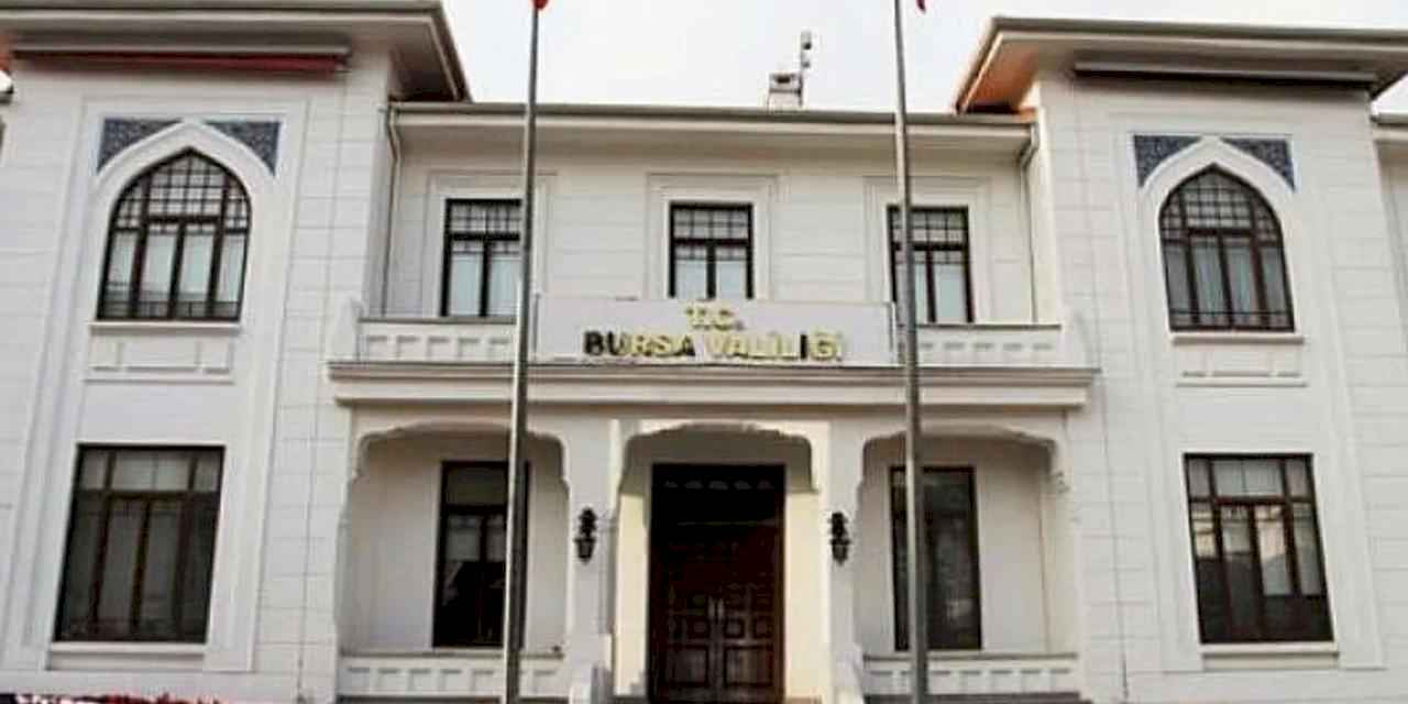 Bursa Valiliği'nden '5 günlük yasak' kararı!
