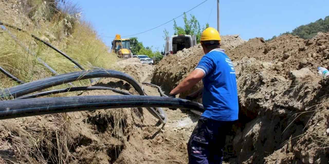 Antalya Büyükşehir’den Çamyuva’ya modern su yatırımı