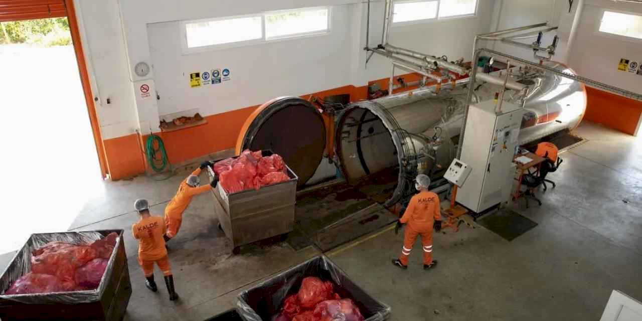 Mersin’de tıbbi atıklar güvenle bertaraf ediliyor