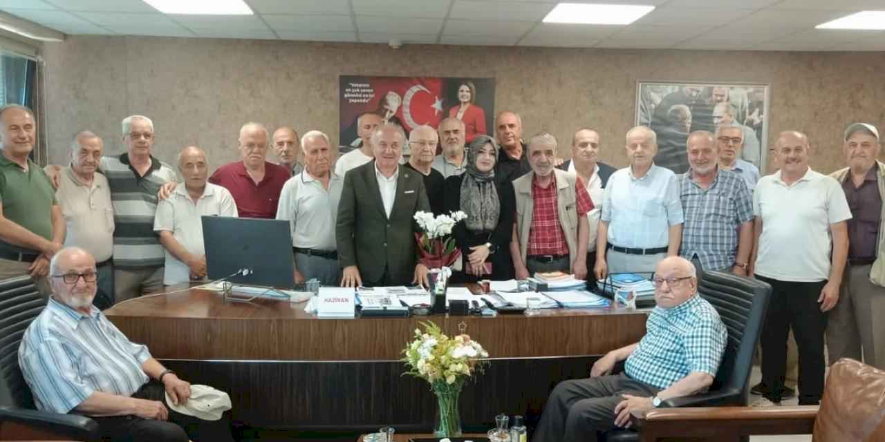 Başkan yardımcısı Arcan’a mahallesinden anlamlı ziyaret