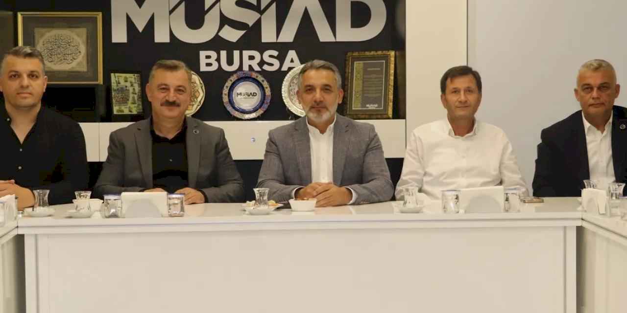 Anahtar Parti Bursa'dan MÜSİAD'a ziyaret!
