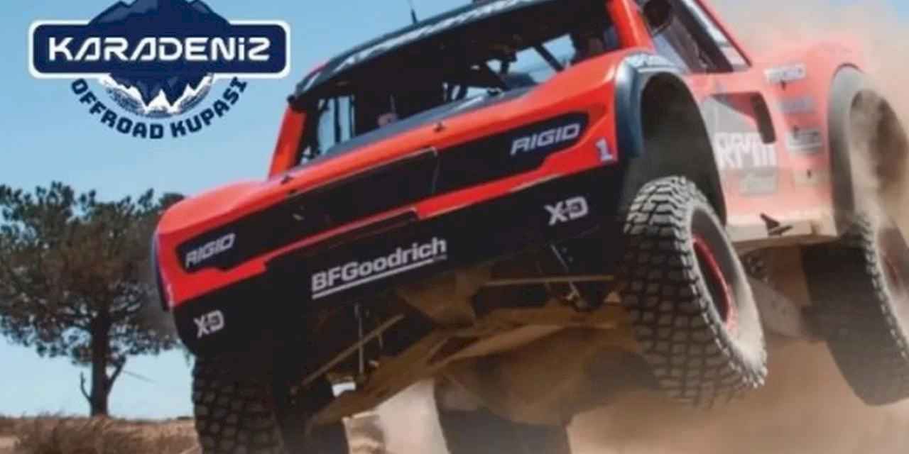 Off-road Karadeniz Kupası yarışları Ordu'da