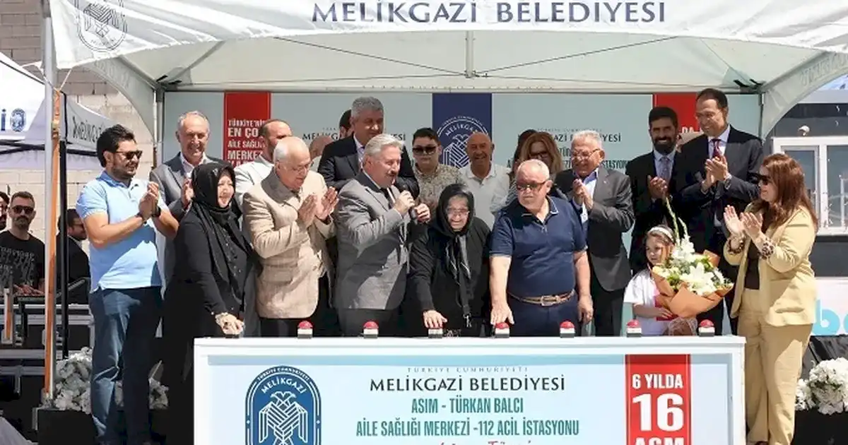 Kayseri Melikgazi'den yeni sağlık yatırımı