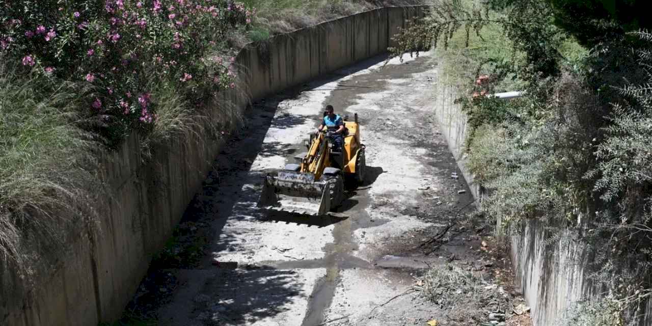 Manisa'da Bozköy Deresi hayat buluyor