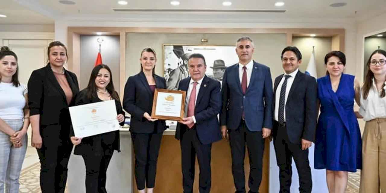 Cittaslow’dan Antalya’ya anlamlı ödül