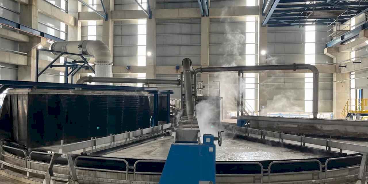 Eti Bakır'ın yeni gübre tesisi üretimde