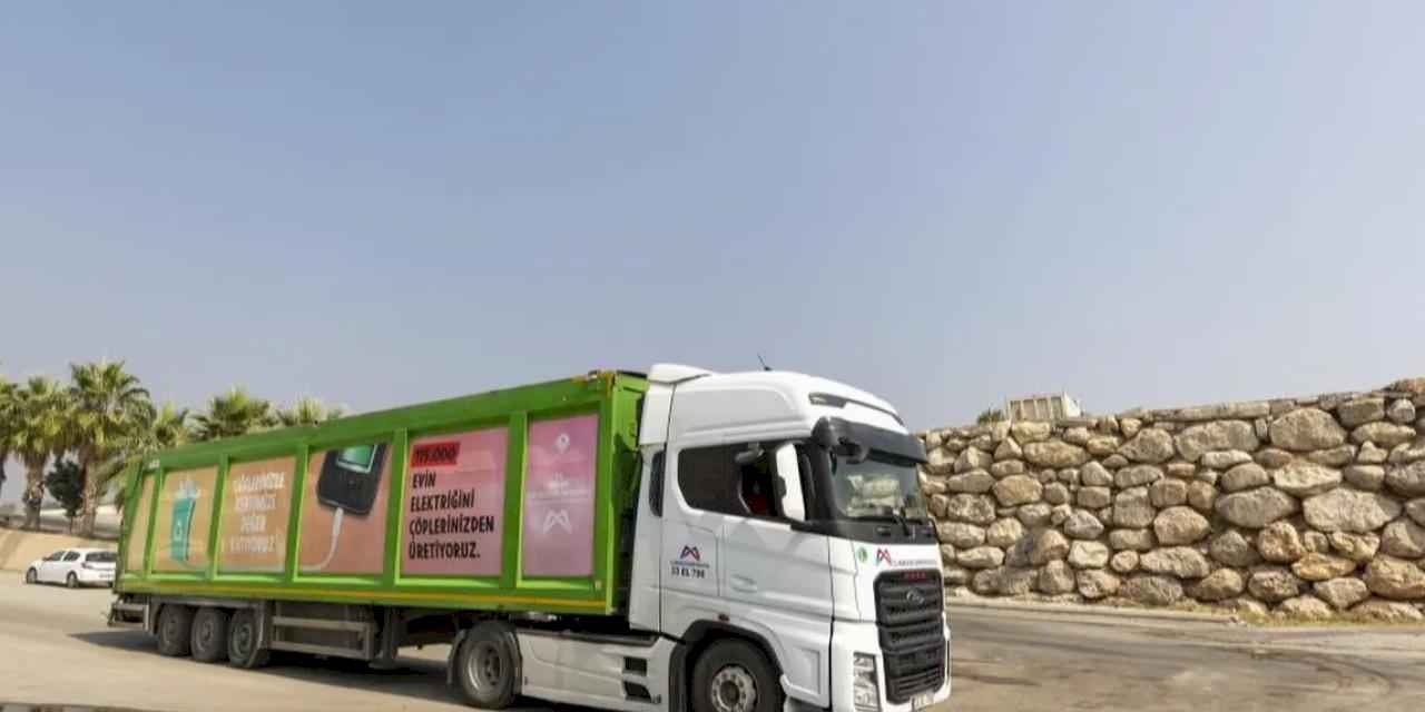 Mersin'de katı atıklar verimli ve sürdürülebilir şekilde taşınıyor