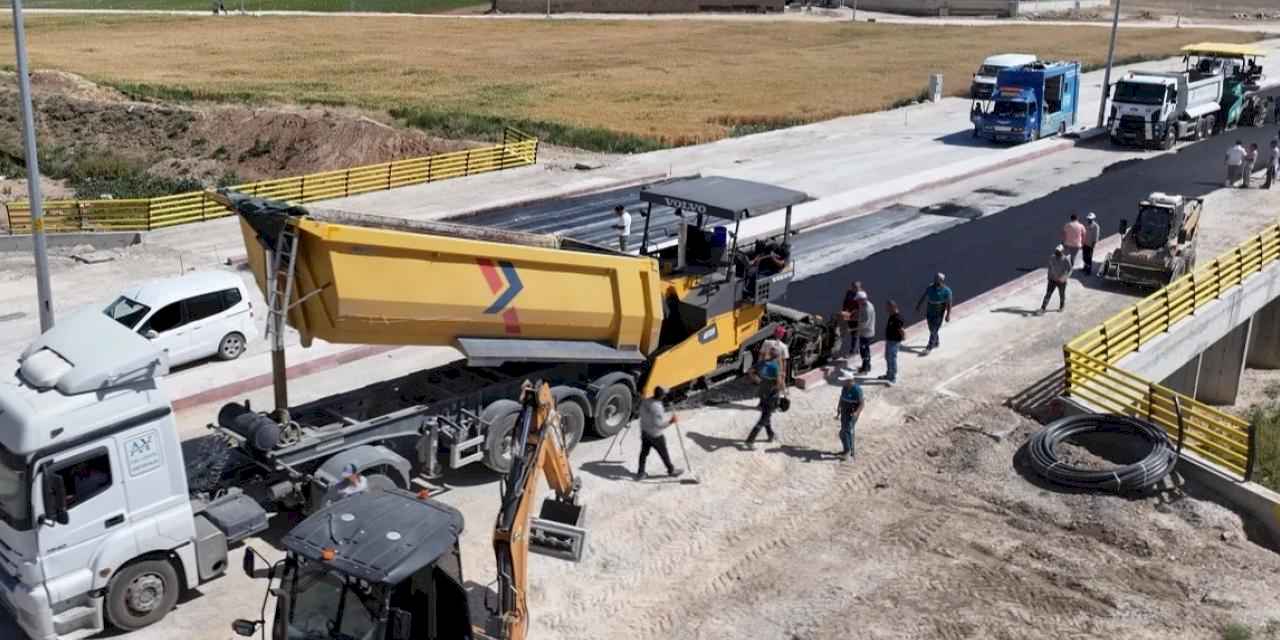 Konya Karaaslan Mahallesi’ne sıcak asfalt