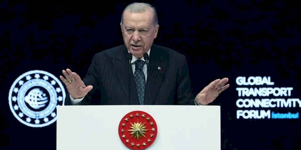 Erdoğan: Türkiye, bölgesel ulaşımda küresel güç olacak