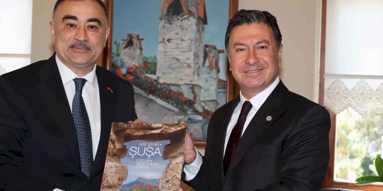 Azerbaycan Büyükelçisi Reşad Memmedov’dan Başkan Aras’a ziyaret