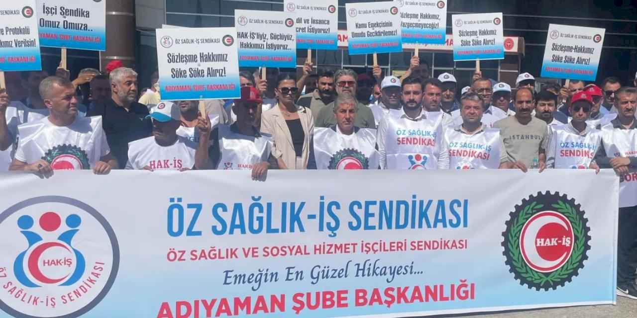 Öz Sağlık-İş’ten sert tepki! 'Bu teklif alın terine saygısızlık'