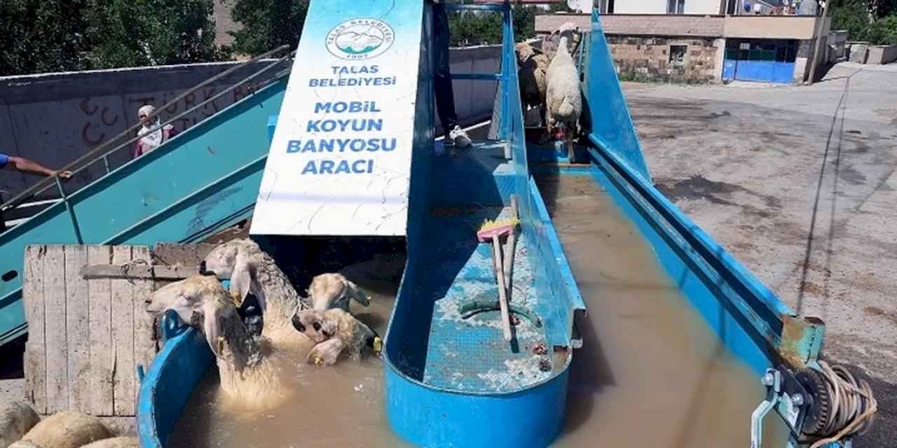 Kayseri Talas'tan keneyle mobil mücadele
