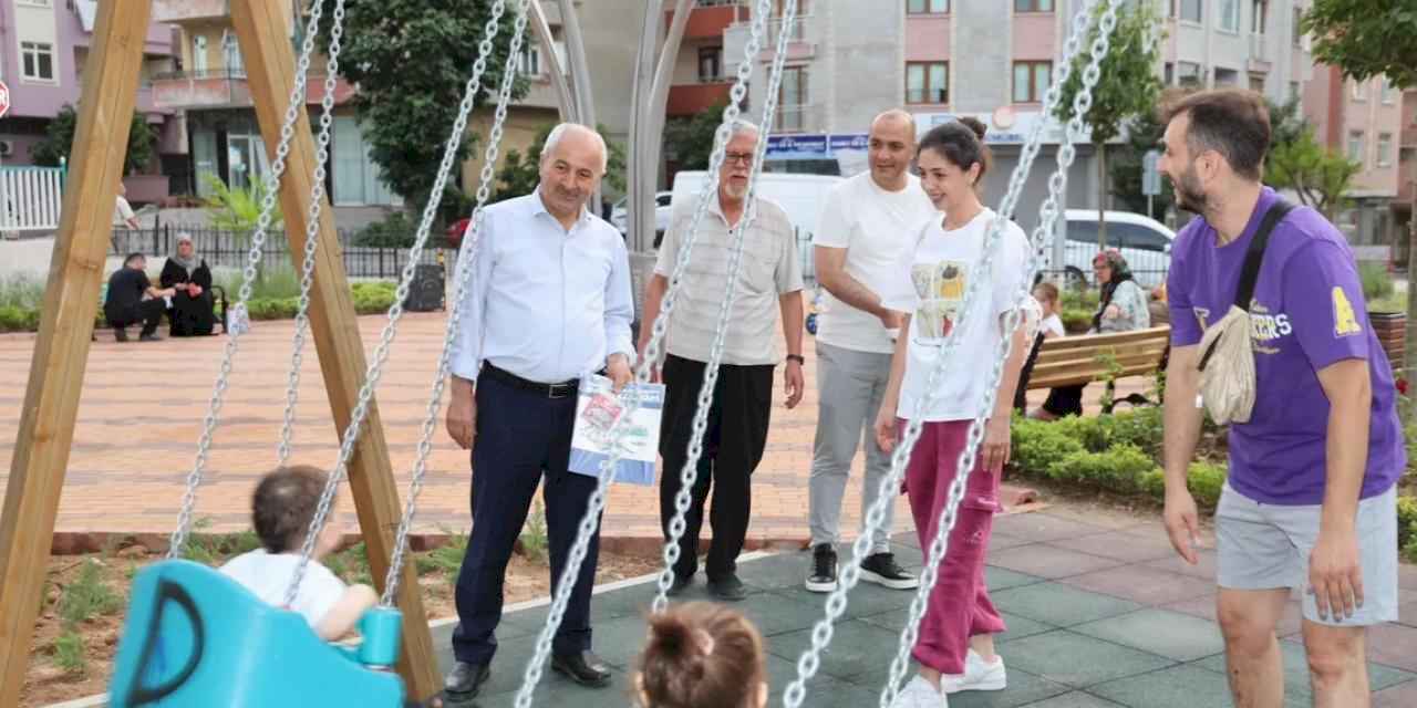 Gebze'de Başkan Büyükgöz'den Arapçeşme Parkı'na yakın mercek