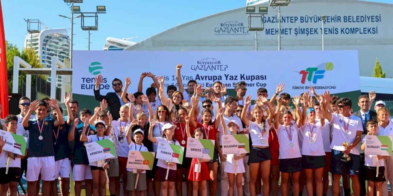 Gaziantep’ten Avrupa’ya tenis başarısı