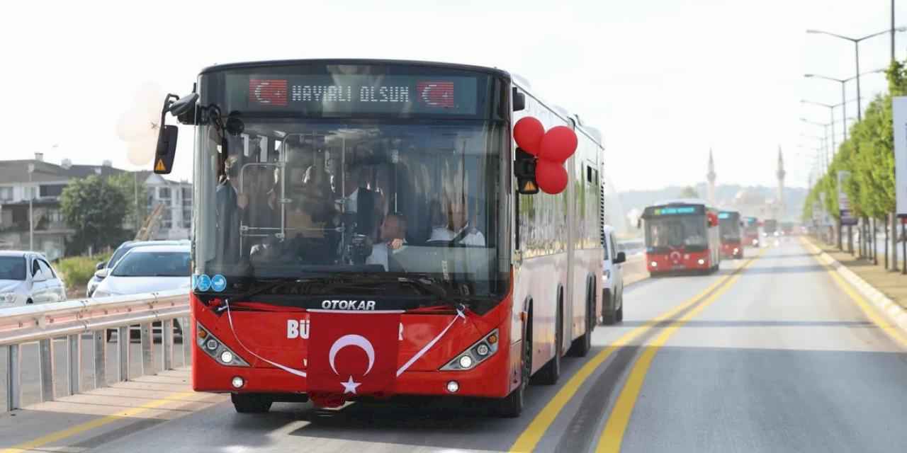 Sakarya’da metrobüs devrimi
