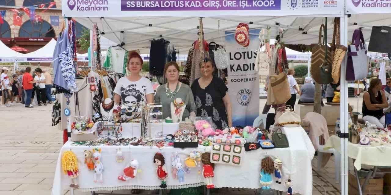 Bursa'da 'meydan' kadınların oldu