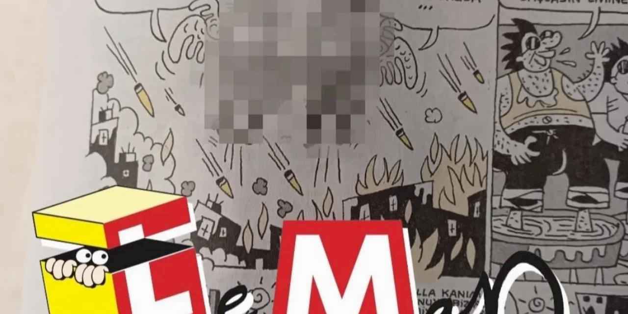 Mizah dergisine soruşturma: 4 gözaltı!