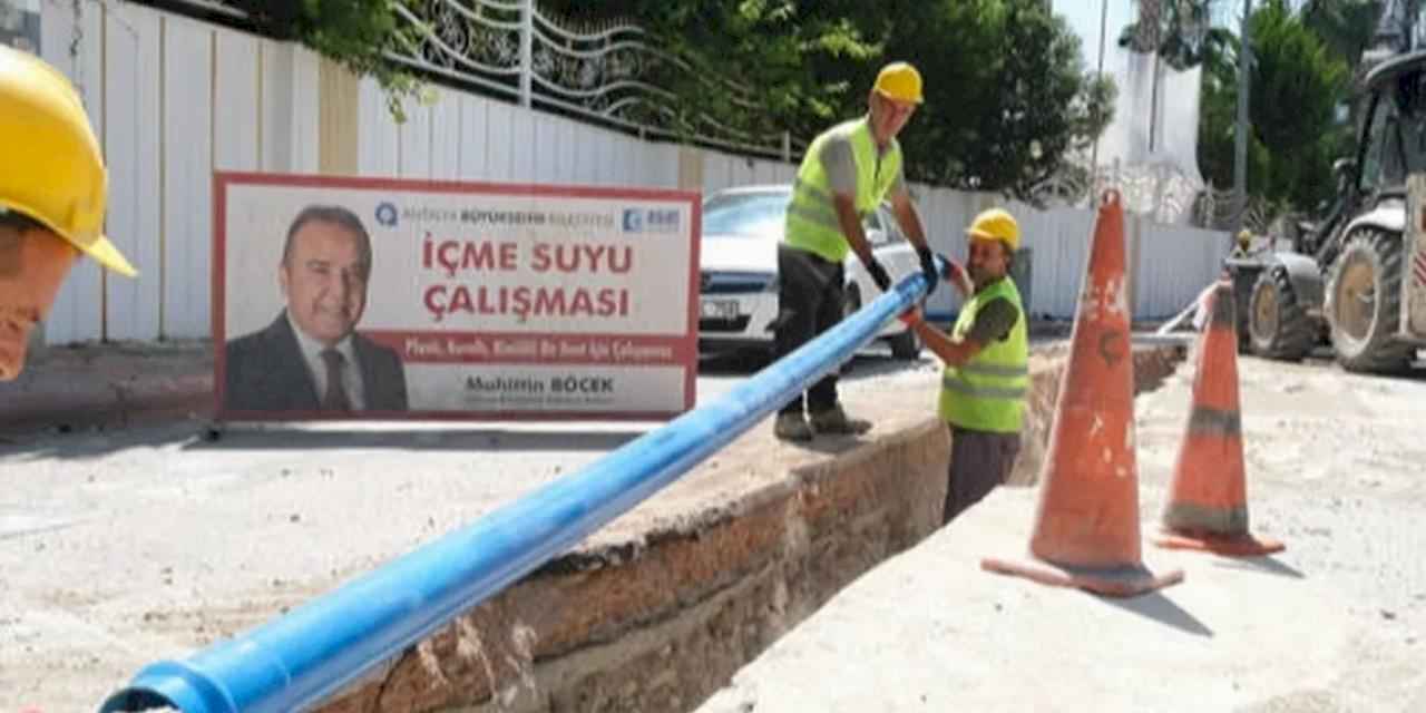 ASAT’tan Konyaaltı’na 570 Milyon TL’lik içme suyu yatırımı