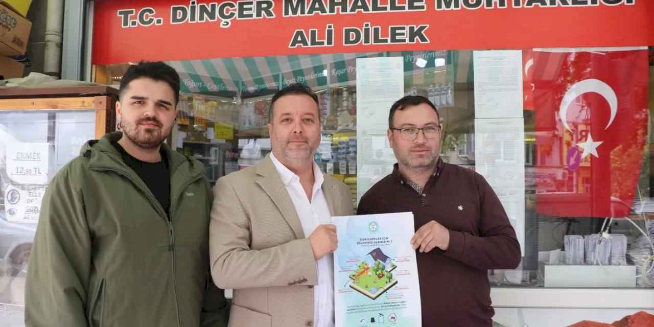Manisa'da vektörle mücadelede muhtarlarla iş birliği
