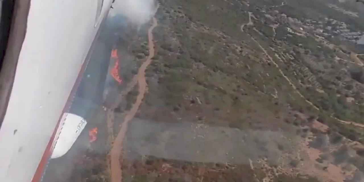 İzmir ve Bursa'da orman yangını... Havadan ve karadan müdahaleler sürüyor