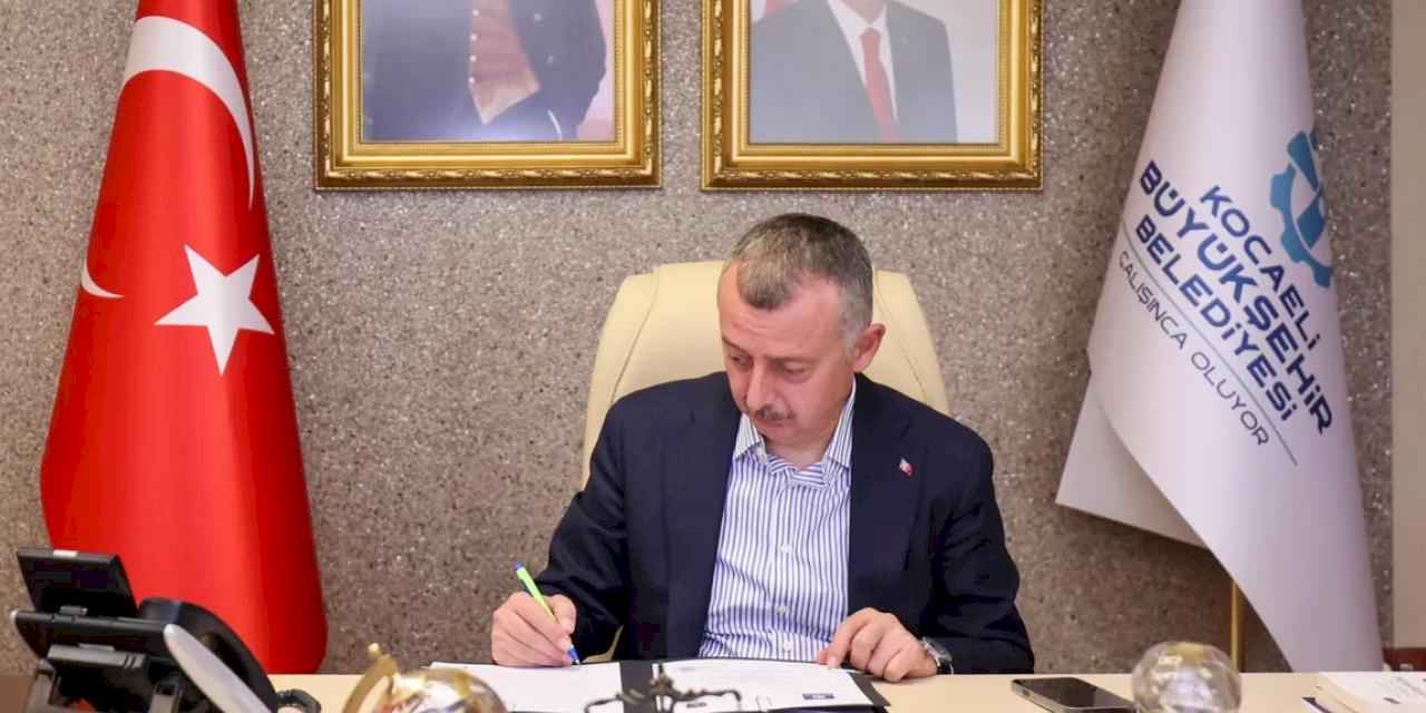 Kocaeli ile Gazze arasında kardeş şehir protokolünü imzalandı